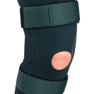 Knee Brace ProCare X-Large D-Ring / Hook and Loop Strap Closure 23 to 25-1/2 Inch Thigh Circumference Left or Right Knee