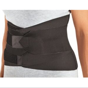 Back Support ProCare X-Large Hook and Loop Closure 45 to 53 Inch Waist or Hip Circumference 9 Inch Height Adult