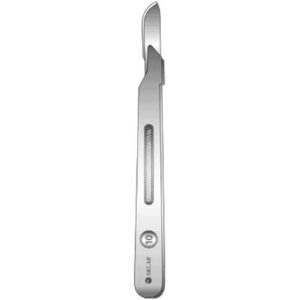 Scalpel Sklar No. 10 Stainless Steel / Plastic Classic Grip Handle Sterile Disposable