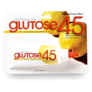 Glucose Supplement Glutose 45 112.5 Gram Gel Lemon Flavor