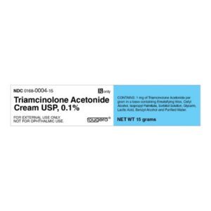 Triamcinolone Acetonide 0.1% Cream 15 Gram