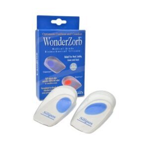 Heel Cup WonderZorb WonderSpur Heel Support Wonderzorb Female 12 and Up / Male 11 and Up Blue