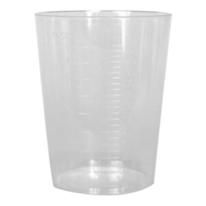 Tumbler Medegen 8 oz. Clear Plastic Disposable