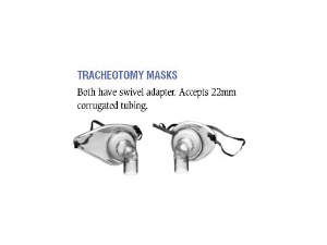 Tracheostomy Mask B&F Medical Collar Style Pediatric Adjustable Head Strap