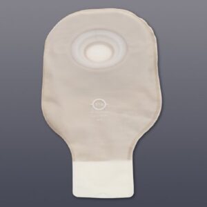 Colostomy Pouch Premier Flextend One-Piece System 12 Inch Length Convex, Pre-Cut 1-3/4 Inch Stoma Drainable