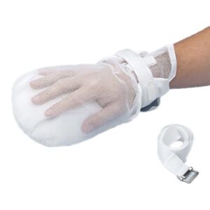 Protective Hand Mitts Double-Security Mitts One Size Fits Most Strap Fastening 2-Strap
