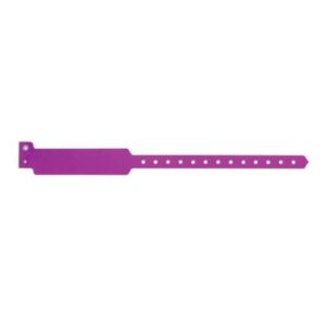 Identification Wristband Sentry SuperBand Write On Band Permanent Snap Without Legend