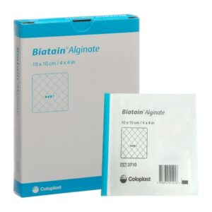 Alginate Dressing Biatain 4 X 4 Inch Square