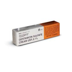 Gentamicin Sulfate 0.1% Topical Cream 15 Gram