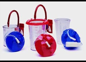 Suction Canister Liner Kit Medi-Vac CRD 1500 mL Sealing Lid