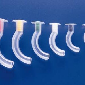 Guedel Oropharyngeal Airway Rusch Green 80 mm Length Size 3 NonSterile Adult
