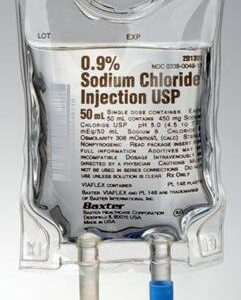 Sodium Chloride, Preservative Free 0.9% IV Solution 50 mL