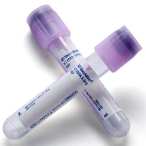 BD Vacutainer Venous Blood Collection Tube K2 EDTA Additive 6 mL BD Hemogard Closure Plastic Tube