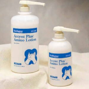 Hand and Body Moisturizer Accent Plus 540 mL Bottle Apple Scent Lotion
