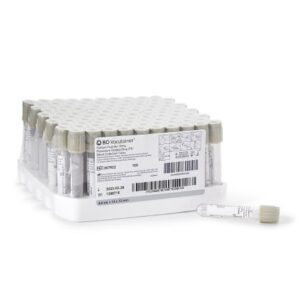 BD Vacutainer Venous Blood Collection Tube Sodium Fluoride / Potassium Oxalate Additive 4 mL BD Hemogard Closure Plastic Tube