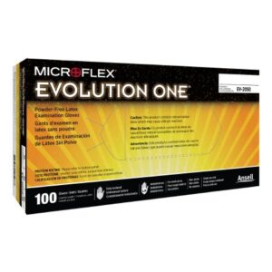 Exam Glove Evolution One Small NonSterile Latex Standard Cuff Length Fully Textured White Not Rated