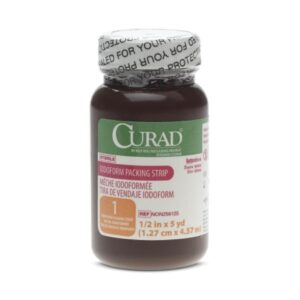Wound Packing Strip Curad Iodoform 1/2 Inch X 5 Yard Sterile