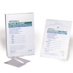 Non-Adherent Dressing Telfa Clear 4 X 5 Inch Sterile 1 per Pack