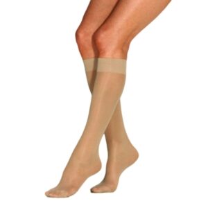 Compression Stocking JOBST Ultrasheer Knee High Large Sun Bronze Closed Toe