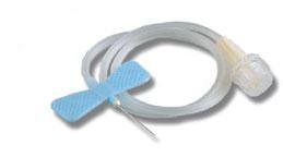 Scalp Vein Infusion Set SecureTouch 21 Gauge 3/4 Inch 12 Inch Tubing Without Port