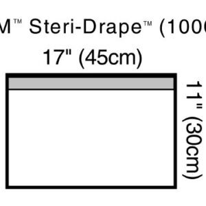 Surgical Drape 3M Steri-Drape Small Towel Drape 11 W X 17 L Inch NonSterile