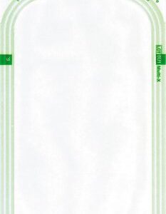 Sterilization Pouch Steriking Ethylene Oxide (EO) Gas / Steam 4 X 7-3/4 Inch Transparent Heat Seal Paper / Film