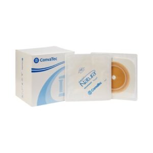 Ostomy Barrier Sur-Fit Natura Trim to Fit, Standard Wear Stomahesive Adhesive 70 mm Flange Sur-Fit Natura System Hydrocolloid 1-7/8 to 2-1/2 Inch Opening 5 X 5 Inch