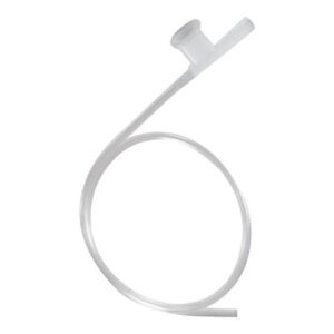Suction Catheter AirLife Beveled Tip Open Style Chimney Control Vent 14 Fr. Sterile