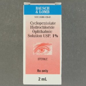 Cyclopentolate HCl 1% Solution 15 mL