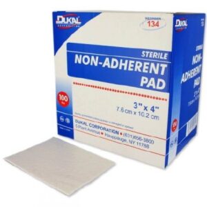 Non-Adherent Dressing Dukal 3 X 4 Inch Sterile 1 per Pack