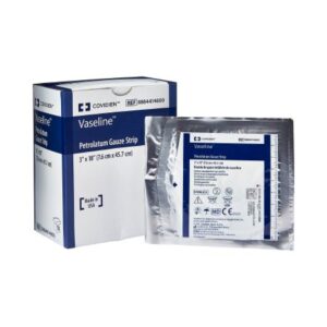 Petrolatum Impregnated Dressing Vaseline Strip 3 X 18 Inch Sterile