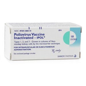 IPOL Poliovirus Vaccine Inactivated 40 Unit – 8 Unit – 32 Unit / 0.5 mL Injection 5 mL