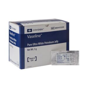 Petroleum Jelly Vaseline 144 Per Box Individual Packet Sterile