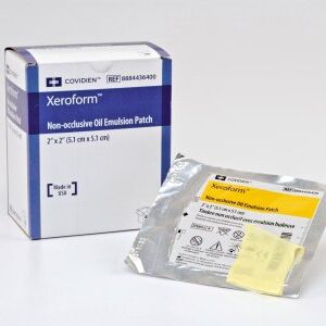 Xeroform Petrolatum Impregnated Dressing Xeroform Non-occlusive Rectangle 2 X 2 Inch Sterile