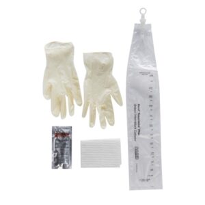 Intermittent Catheter Tray Touchless Plus Closed System / Straight Tip 10 Fr. Without Balloon Vinyl