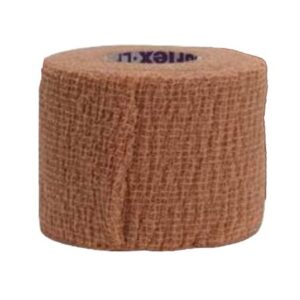 Cohesive Bandage CoFlex 2 Inch X 5 Yard Self-Adherent Closure Tan NonSterile 14 lbs. Tensile Strength
