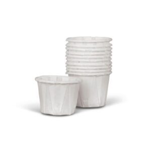 Souffle Cup 1 oz. White Paper Disposable