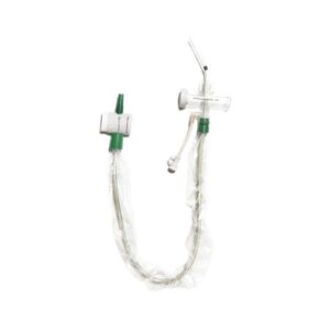 Closed Suction Catheter Ballard Endotracheal Type T-Piece Style Thumb Valve Vent 14 Fr. Sterile