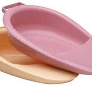 Fracture Bedpan Medegen Rose 2.6 Quart / 2460 mL