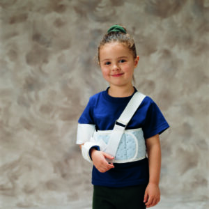 Shoulder Immobilizer DeRoyal Child Foam Contact Closure Sling Left or Right Arm