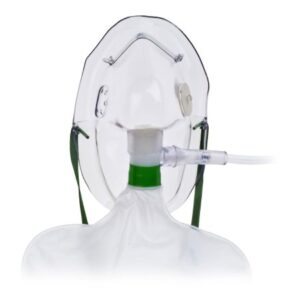 3-in-1 Mask Elongated Style Adult One Size Fits Most Adjustable Head Strap / Nose Clip