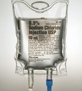 Sodium Chloride, Preservative Free 0.9% IV Solution 50 mL
