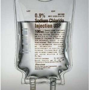 Sodium Chloride, Preservative Free 0.9% IV Solution 100 mL