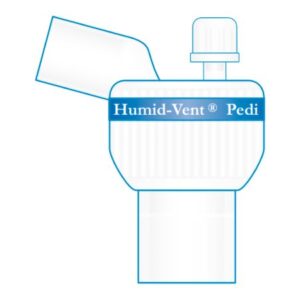 Heat and Moisture Exchanger with Filter Humid-Vent 32.7 mg H2O/L @ VT 100 mL 1.95 cm H2O @ 30 LPM