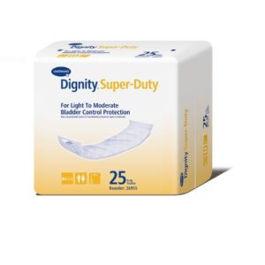Incontinence Liner Dignity Super-Duty 4 X 12 Inch Moderate Absorbency Polymer Core One Size Fits Most