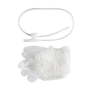 Suction Catheter Kit Tri-Flo Cath-N-Glove 10 Fr. Beveled Tip
