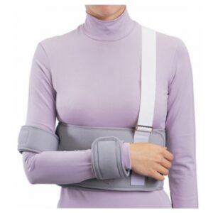 Shoulder / Arm Immobilizer PROCARE One Size Fits Most Fiber Laminate Contact Closure Left or Right Arm
