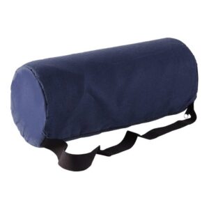 Semi-Round Positioner Bolster DMI Half Roll 2-3/4 W X 10-1/2 L X 4-3/4 H Inch Foam Hook and Loop Strap Fastening