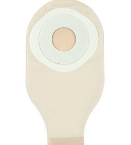 Colostomy Pouch ActiveLife One-Piece System 12 Inch Length Flat, Trim To Fit 3/4 to 2-1/2 Inch Stoma Drainable