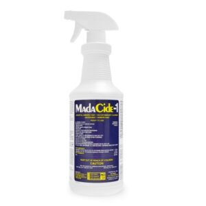 Surface Disinfectant Cleaner MadaCide-1 Broad Spectrum Trigger Spray Liquid 32 oz. Bottle Scented NonSterile